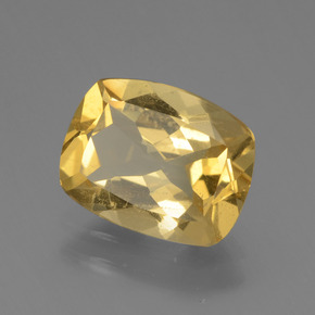 Berillo dorato Giallo oro naturale da 2.28 ct, Taglio a cuscino, VS