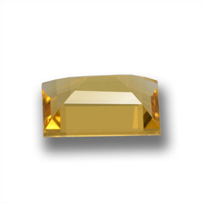 Berillo dorato naturale giallo da 0,90 ct, baguette, VVS-VS