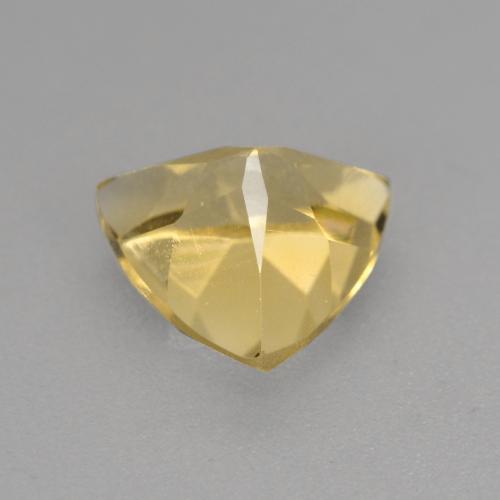 Berillo dorato Dorato naturale da 1.61 ct, Taglio trillion, VVS-VS
