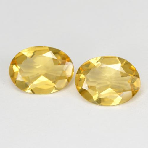 Gemme di Berillo dorato Dorato naturale da 2.68 ct, Taglio ovale, VVS-VS