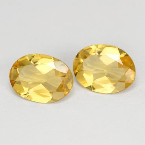 Gemme di Berillo dorato Dorato naturale da 2.68 ct, Taglio ovale, VVS-VS