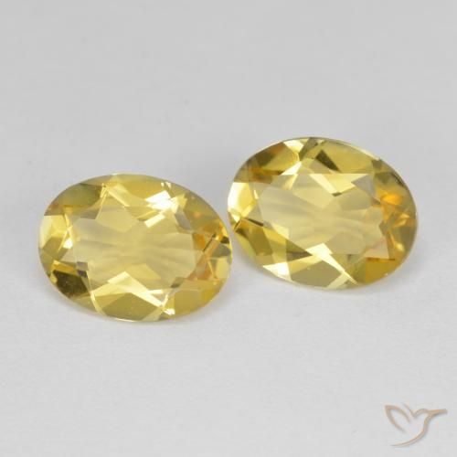 Gemme di Berillo dorato Giallo dorato chiaro naturale da 2.97 ct, Taglio ovale, VVS-VS