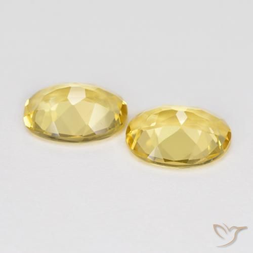 Gemme di Berillo dorato Giallo miele naturale da 3.04 ct, Ovale, VS