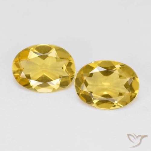 3.09ctw Naturale Oro giallastro Berillo dorato, Ovale, VS