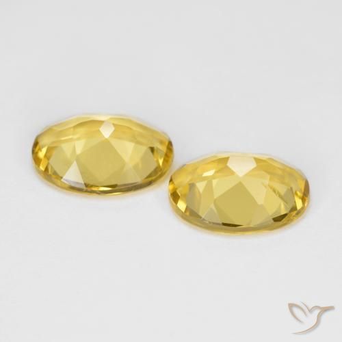 Gemme di Berillo dorato Giallo miele naturale da 2.92 ct, Ovale, VS