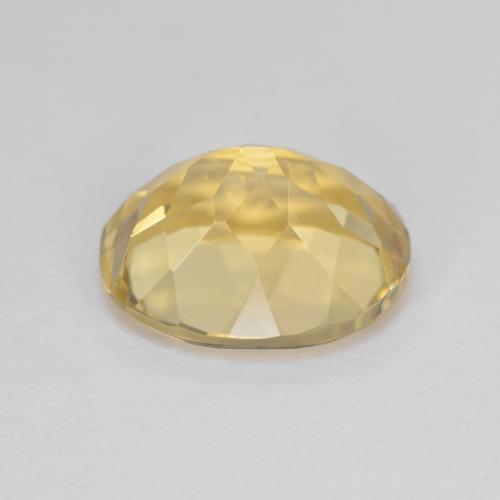 Berillo dorato Giallo caldo naturale da 3.85 ct, Taglio ovale, VVS