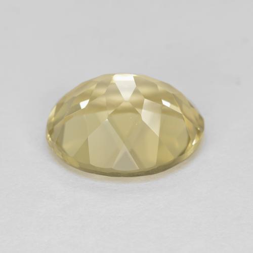 Berillo dorato Giallo dorato chiaro naturale da 4.90 ct, Taglio ovale, VVS