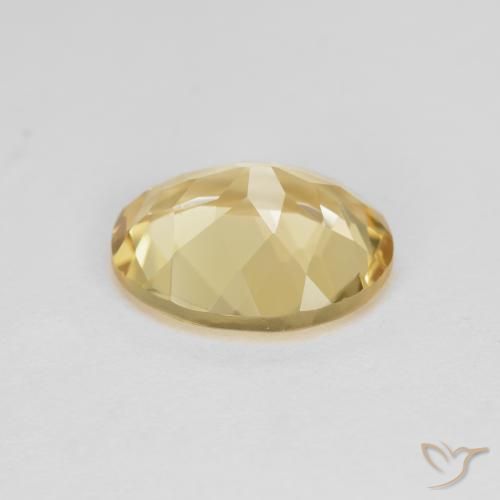 Berillo dorato Giallo caldo naturale da 3.11 ct, Ovale, VVS