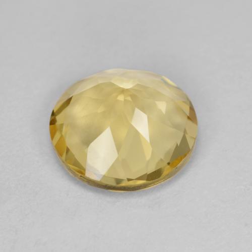 Berillo dorato Giallo di Digione naturale da 3.00 ct, Taglio rotondo, VS