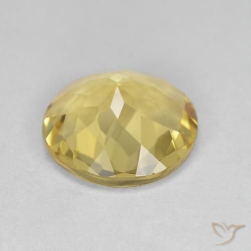 Berillo dorato Oro chiaro naturale da 2.78 ct, Rotondo, VS