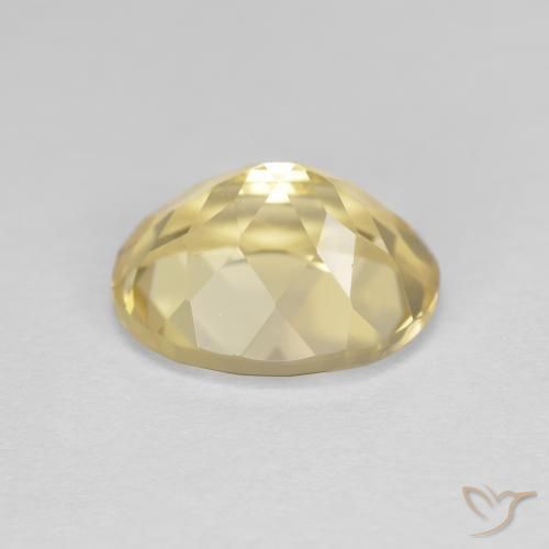 Berillo dorato Giallo medio naturale da 2.65 ct, Ovale, VVS