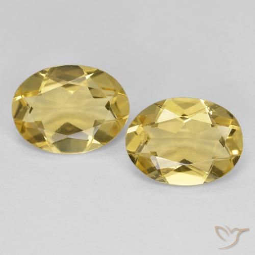 2.71ctw Naturale Oro chiaro Berillo dorato, Ovale, VVS-VS