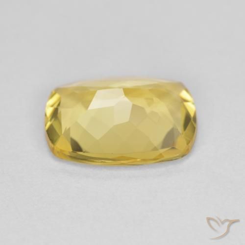 Berillo dorato Oro chiaro naturale da 1.89 ct, Cuscino, VVS-VS