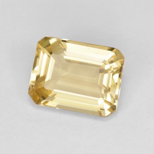 Berillo dorato Oro chiaro naturale da 2.02 ct, Taglio smeraldo, VVS-VS