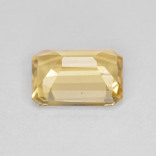 Berillo dorato Oro chiaro naturale da 2.02 ct, Taglio smeraldo, VVS-VS