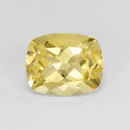 Berillo dorato Giallo chiaro naturale da 2.21 ct, Taglio a cuscino, VS