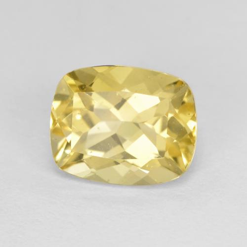 Berillo dorato Giallo chiaro naturale da 2.21 ct, Taglio a cuscino, VS