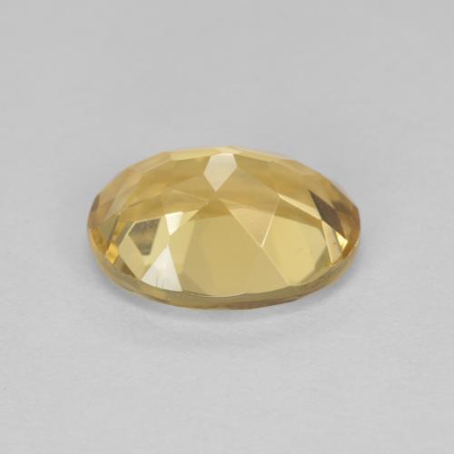 Berillo dorato Dorato naturale da 1.81 ct, Taglio ovale, VVS-VS