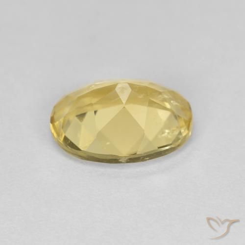 Berillo dorato Oro chiaro naturale da 1.67 ct, Ovale, VS