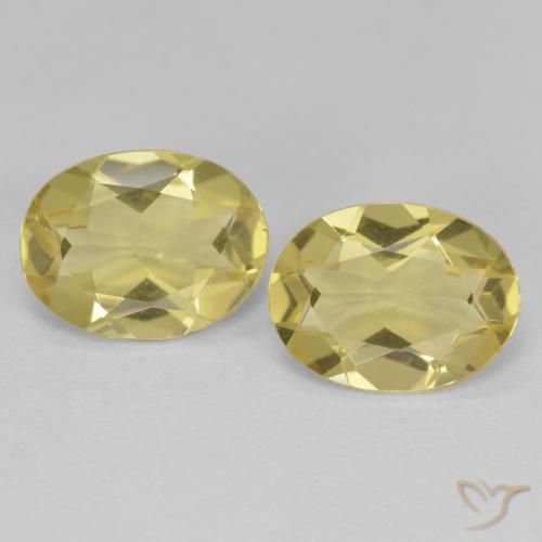2.79ctw Naturale Oro chiaro Berillo dorato, Ovale, VVS-VS
