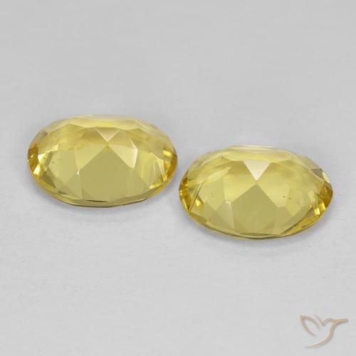 Gemme di Berillo dorato Giallo Toscana naturale da 2.06 ct, Ovale, VS