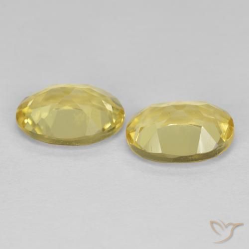 Gemme di Berillo dorato Giallo Toscana naturale da 2.31 ct, Ovale, VS