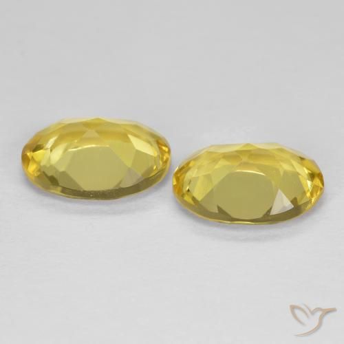 Gemme di Berillo dorato Giallo Toscana naturale da 2.16 ct, Ovale, VS