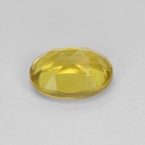 Berillo dorato Giallo naturale da 1.36 ct, Taglio ovale, VVS-VS