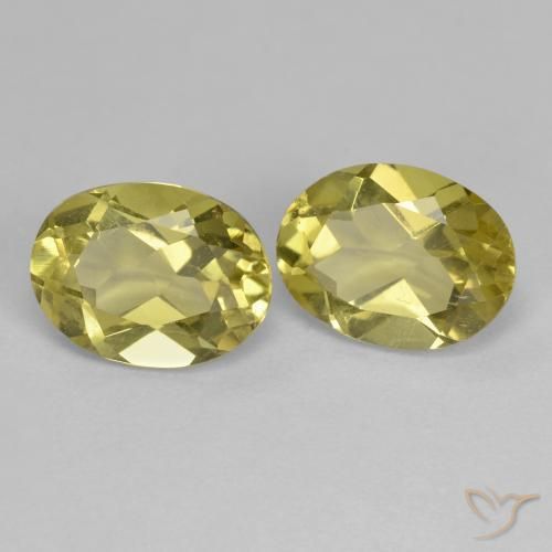 Gemme di Berillo dorato Giallo dorato chiaro naturale da 2.39 ct, Ovale, VS