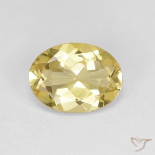 Berillo dorato Giallo Toscana naturale da 2.02 ct, Taglio ovale, VVS