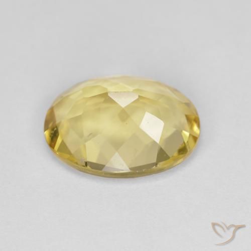 Berillo dorato Giallo Toscana naturale da 2.46 ct, Ovale, VVS