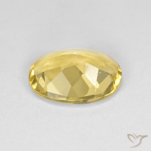 Berillo dorato Giallo chiaro naturale da 2.00 ct, Ovale, VVS-VS