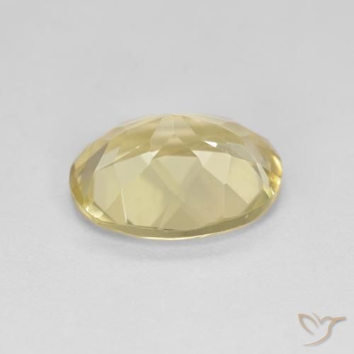 Berillo dorato Giallo chiaro naturale da 2.53 ct, Ovale, VVS