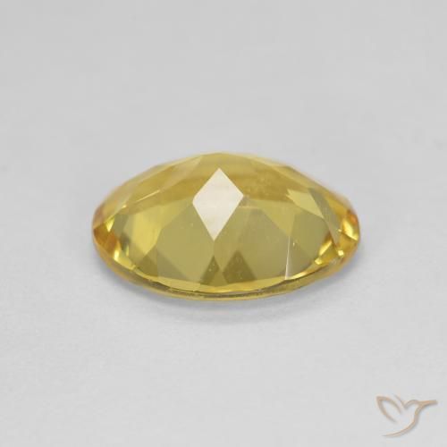 Berillo dorato Oro giallastro naturale da 2.04 ct, Ovale, VS