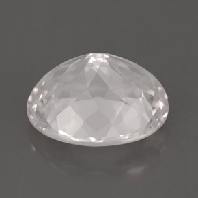 Goshenite naturale bianco da 5,94 ct, taglio ovale, VS