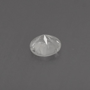 Goshenita Bianco naturale da 0.21 ct, Taglio rotondo, VS