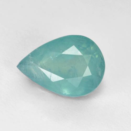 Grandidierite Turchese naturale da 1.32 ct, Forma a pera, SI