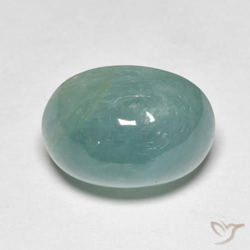 9.75ct Naturale Blu verdastro Grandidierite, Ovale, Traslucido