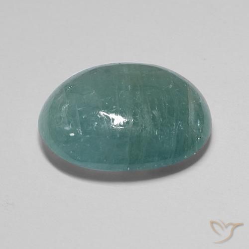 Grandidierite Turchese naturale da 11.77 ct, Ovale, Traslucido