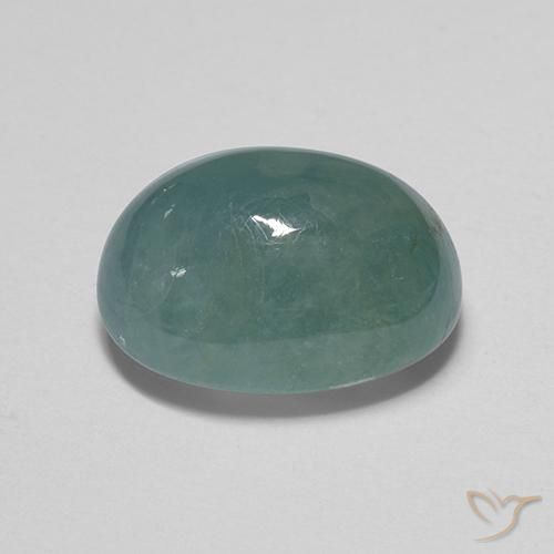 Grandidierite Turchese naturale da 9.05 ct, Ovale, Traslucido