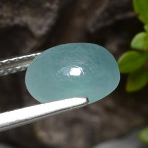 Grandidierite Blu verde naturale da 2.20 ct, Taglio ovale, Traslucido
