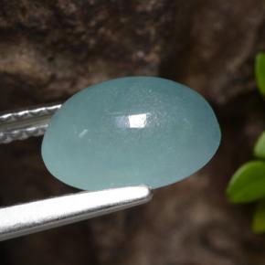 Grandidierite Verde bluastro naturale da 2.42 ct, Ovale, Traslucido