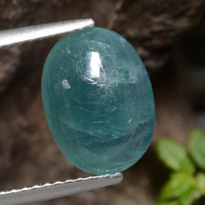 Grandidierite Verde bluastro naturale da 2.33 ct, Taglio ovale, Traslucido