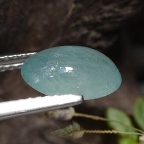 Grandidierite Blu elettrico naturale da 1.87 ct, Taglio ovale, Traslucido