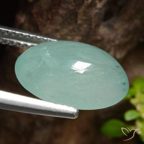 Grandidierite Blu verde naturale da 5.25 ct, Ovale, Traslucido