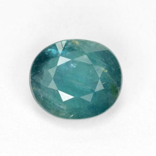 Grandidierite Verde bluastro naturale da 1.10 ct, Taglio ovale, VS-SI