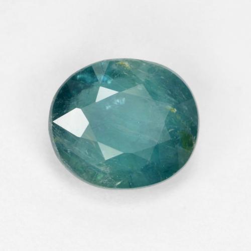 Grandidierite Verde bluastro naturale da 1.10 ct, Taglio ovale, VS-SI
