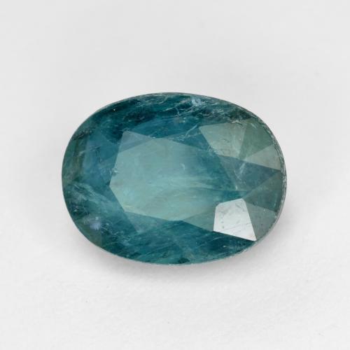 Grandidierite Blu brillante verde naturale da 2.16 ct, Taglio ovale, VS-SI