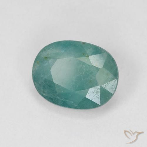 Grandidierite Verde bluastro naturale da 1.83 ct, Ovale, VS-SI