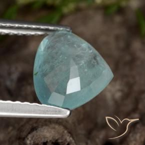 Grandidierite Blu elettrico naturale da 1.80 ct, Forma a pera, VS-SI